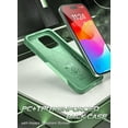 thumbnail image 3 of Poetic Neon Case for iPhone 15 pro, Dual Layer Heavy Duty Drop Protection, Mint, 3 of 6