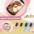 thumbnail image 2 of Kids Digital Microscope with 4x Zoom & HD Video, Cute Pet Design Handheld Science Toy for Boys Girls, 2.4 Inch IPS Screen Educational Game Function, 2 of 8