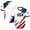 Royal Blue, variant on Men's National Team Patriotic Shirts 2026 Football USA Soccer T Shirts Short Sleeve Crew Neck T Shirts Fan Game Day Graphic Tee Sky Blue 3XL