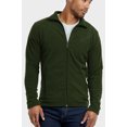 thumbnail image 2 of Men's & Plus Size(S-3XL) Soft Fleece Full Zip-Up Sweater Warm Winter Outdoor Coat Jacket with Side Pockets, 2 of 4
