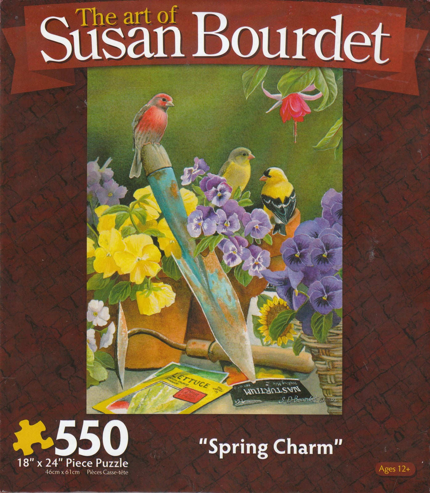 Vintage Garden Limited Edition Print by Susan Bourdet
