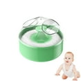 thumbnail image 2 of HHBEAUTY Baby Body Cosmetic Powder Puff Body Powder Puff and Container Case, Green, 2 of 9