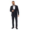 thumbnail image 3 of Burton Mens Single-Breasted Tailored Tuxedo Jacket, 3 of 4