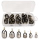 thumbnail image 4 of Toystoory 20 piezas de plomo de pesca, colgantes de peso de alta dureza reutilizables, accesorios de Terminal de aparejos a prueba de golpes, Pescar, 4 of 6