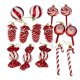 thumbnail image 5 of 15Pcs Christmas Ornaments Candy Theme Christmas Candy Ornaments Set,B, 5 of 5