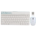 thumbnail image 2 of Protable Keyboard Mouse, Silent Wireless Keyboard Mouse Ultra Thin  for PC for Computer for Laptop White, 2 of 7