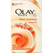 P & G Olay Body Moisturizing Bars, 6 ea