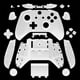 thumbnail image 1 of Carcasa Y Boton Cubierta Kit De Repuesto Control Xbox One S, 1 of 5
