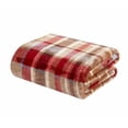 thumbnail image 3 of Merrylife Throw Blanket Decorative Home Couch Outdoor Travel Use Red Plaid 90" x 102" Christmas Gift, 3 of 6