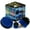 Blue, variant on Kayak - Cleaning Supplies - Drill Brush - Boat Accessories - Hull, Deck, Fiberglass, Gel Coat, Carpet, Seats - Spin Brush Kit - Pond Scum, Oily Residue, Weeds, Barnacles, Oxidation - Canoe