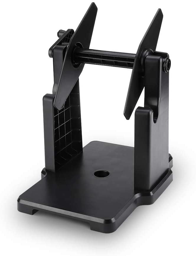 MUNBYN External Rolls Label Holder, 2 in 1 FanFold Stack Paper Holder