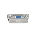 thumbnail image 1 of Proscan Radio-Réveil Bluetooth sous Comptoir avec Lecteur CD - Argent, 1 of 2