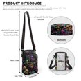 thumbnail image 6 of HELLHERO Birthday Gift Holiday Present with Shoulder Strap Women Crossbody Bag Vintage for Travel Skull Spider web, 6 of 10