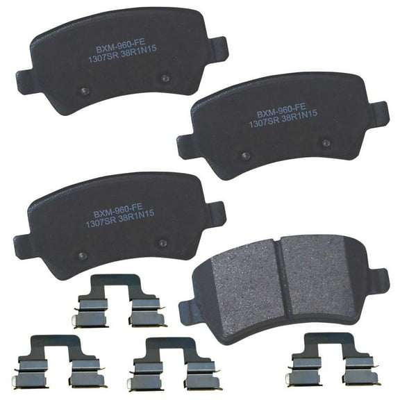 Bendix Brakes Disc Brake Pad Set Fits select: 2010-2015,2017 VOLVO XC60