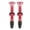 Red, variant on NFTIGB 1Pair Mountain Bike Tubeless Air Valve Stem Alloy Presta Valve Extender Accessory, Red (40mm / 1.57in)