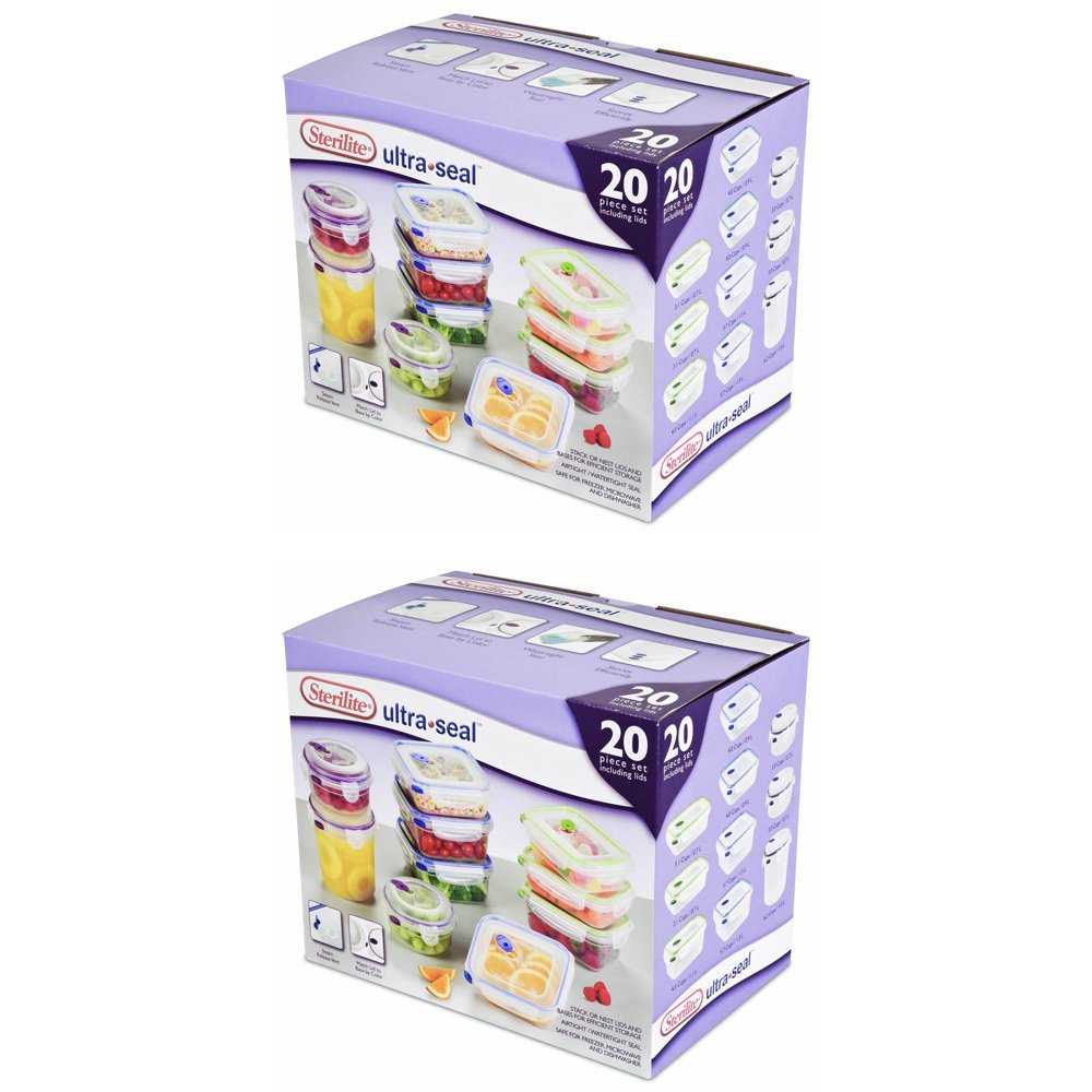 sterilite food containers set