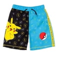 thumbnail image 1 of Pokemon Garçon Pikachu Poké Ball Short de Bain, 1 of 5