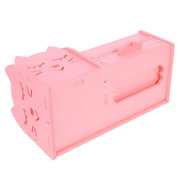 TEHAUX Desk Organizer Pink 1 Set 8.7x4.7x4.3in