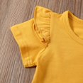 thumbnail image 4 of Newborn Kids Baby Girl Summer Clothes Ruffle Tops Floral Pants Outfits, 4 of 4