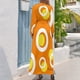 thumbnail image 2 of Vestido largo naranja blanco amarillo con círculos mod Vestido largo morado Vestidos de mujer noche mujer 2024, 2 of 4