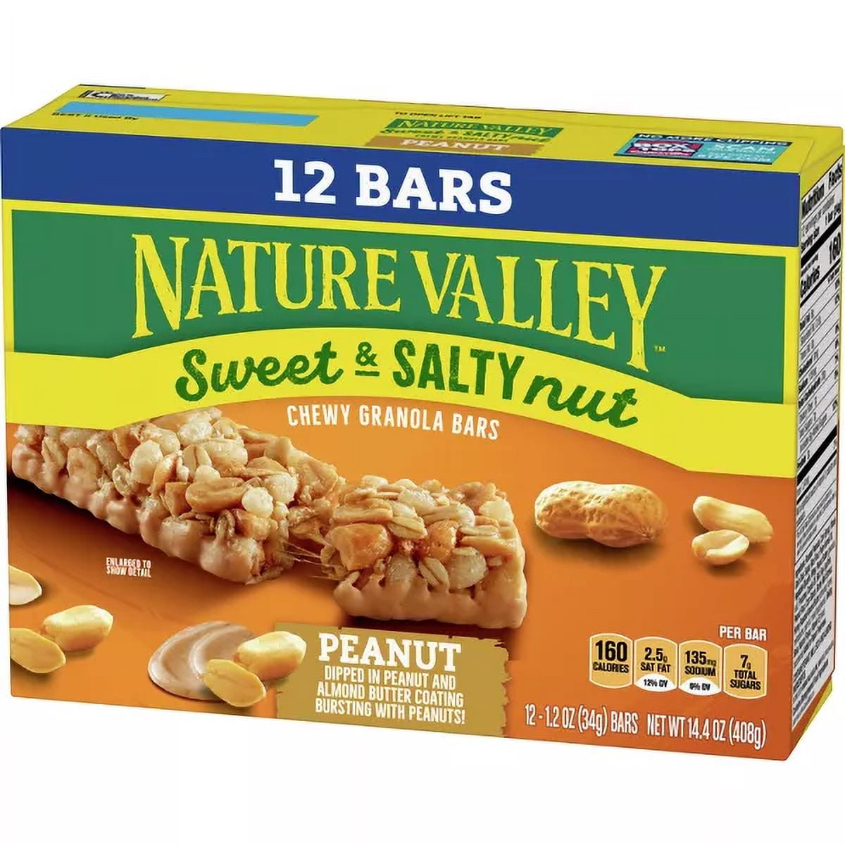 Nature Valley Sweet & Salty Nut Peanut Granola Bars - 1.2oz 12ct