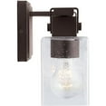 thumbnail image 6 of 2 Light Urban/Industrial Bath Vanity Approved For Damp Locations In Urban/Industrial Style 15.5 High By 8 Wide Capital Lighting 139124Or-498, 6 of 6