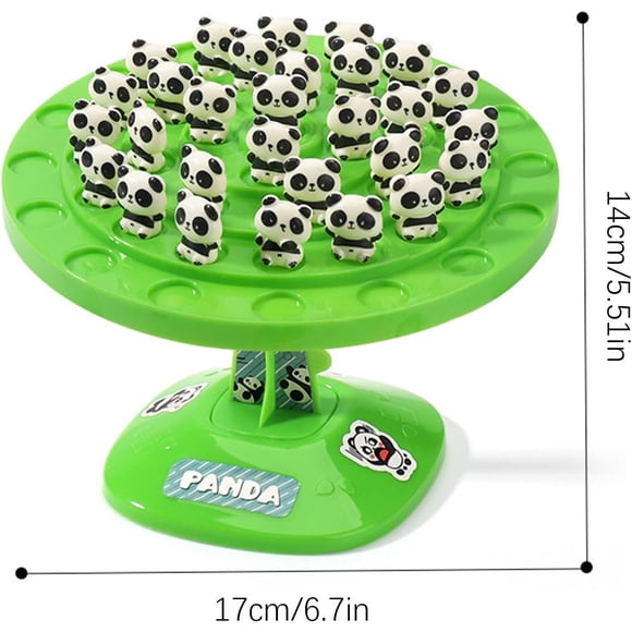 Qiweii Casse-Tête de Bureau en Blocs de Construction Arbre Panda, Jouet Créatif Empilable pour s'Amuser à la Maison et au Bureau