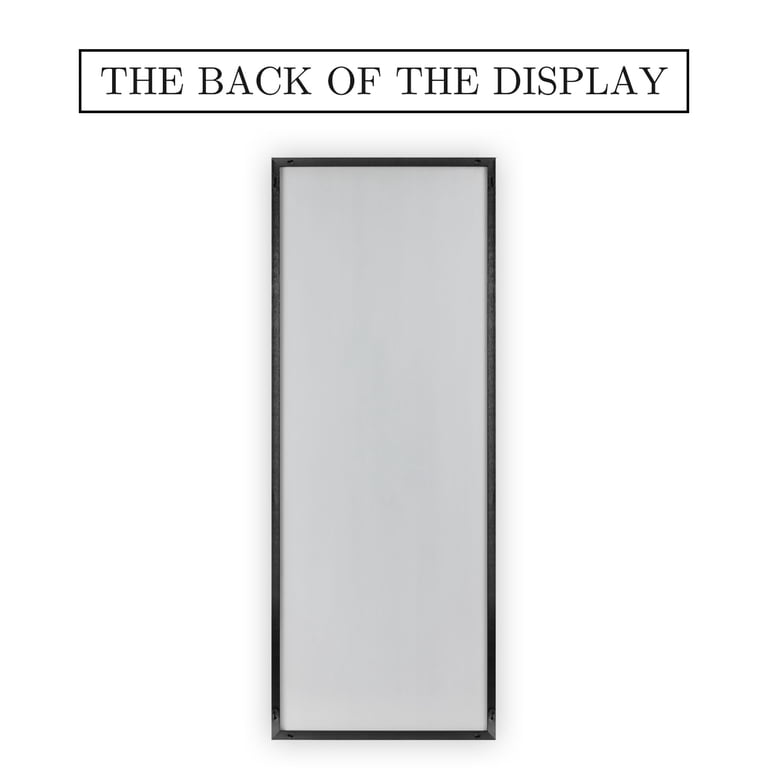 24 in x 71 in Black Modern Full Length Mirror - Walmart.com