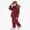 Wine, variant on ITSAME Toddler Girls Winter Snowsuit Set 2-Piece Waterproof Ski Jacket and Bib Pants Outdoor Snow Play Outfit Size 3T