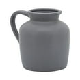 thumbnail image 1 of Sagebrook Home 17053-03 5 in. Ceramic Pitcher Vase, Gray, 1 of 1
