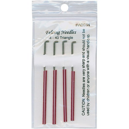 Felting Needles 4/Pkg Multi-Colored