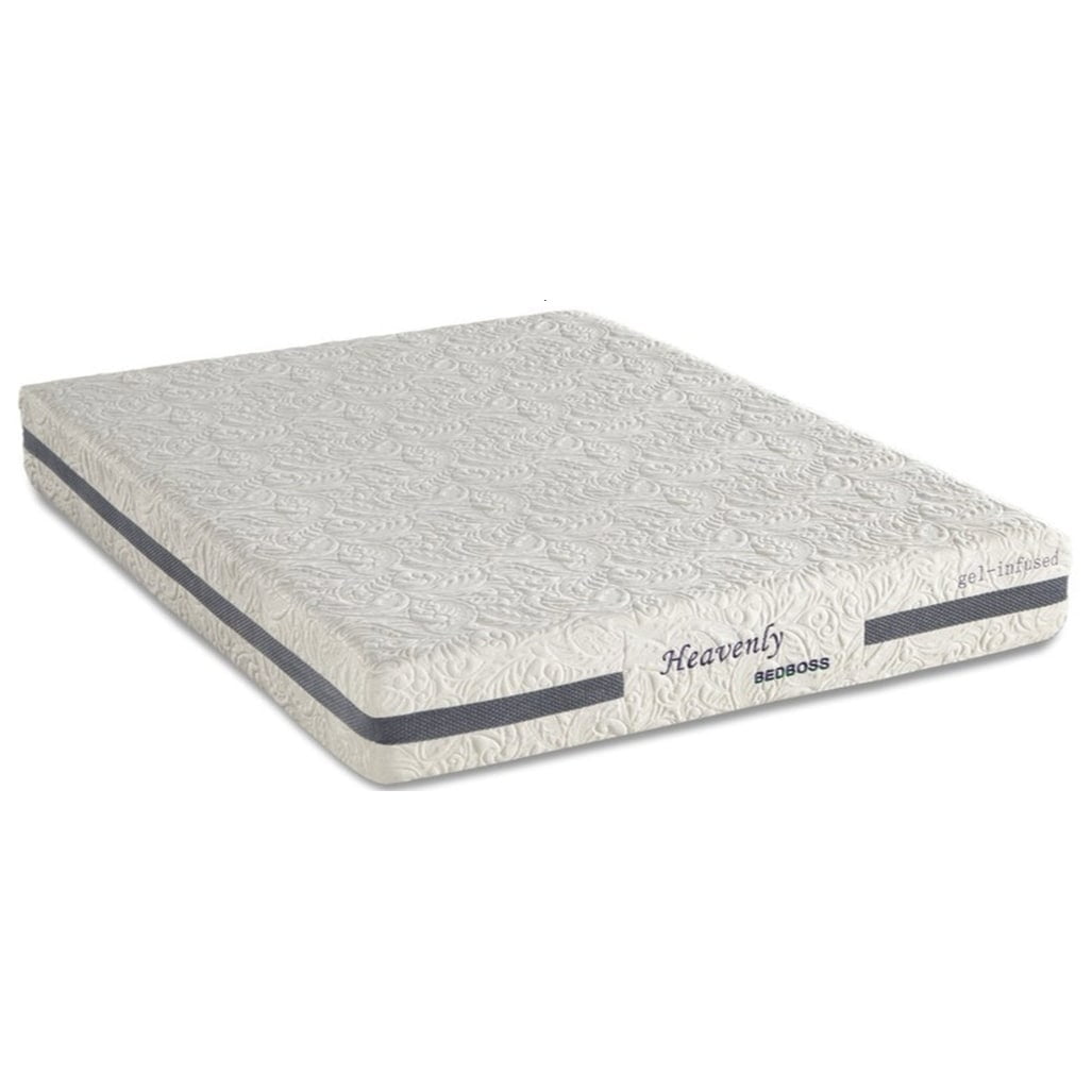 Bed Boss Gel Memory Foam Mattress Heavenly Queen Hybrid Mattress 9 Inch