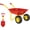 Red, variant on SPECSTAR Kids Wheelbarrow Children Garden cart with Toddler Gardening Tool Set Child Wheel Barrel Outdoor Indoor Toys Gift Red