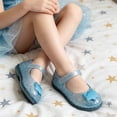 thumbnail image 5 of ZQUUVOU Girls Jelly Sandals Closed Toe Rubber Sole Beach Summer Mary Jane Kids Princess Dress Flat Shoes for Toddler Kids Blue, 5 of 9