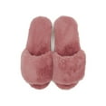 thumbnail image 5 of LAVRA Womens Fuzzy Slides Faux Fur Slippers Sandals, 5 of 5