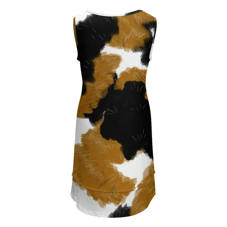 ワンピース FACETASM fake fur design dress Danni | Luxury Rare Double Face Scandinavian Fawn Light Fox