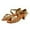 Gold, variant on Girls Kids Latin Dance Shoes Soft Sole Non- Low Heel Ballroom Salsa Practice Dance Sandals for Ages 3-10 Years