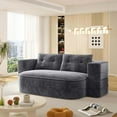 thumbnail image 6 of Living Room Sofas 78.7" Modern 2-in-1 Foldable Sofa with Functional Blanket and 2 Soft Pillows,Comfortable Plush Corduroy Fabric Sofa, Convertible Sleeper Sofa Bed, Deep Seat Sofa Couch for Living R, 6 of 17