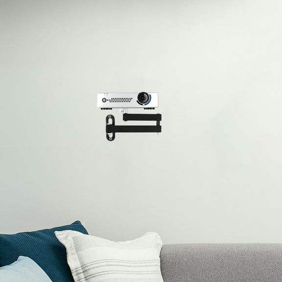 Soimiss Projector Mount Adjustable Aluminum Alloy Black 1Set