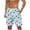 Light Blue, variant on WAENQINLA Big and Tall Swim Trunks for Men Casual Elastic Waist Drawstring Board Shorts with Pockets Summer Beach Shorts Bathing Suit