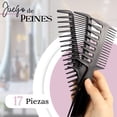 thumbnail image 2 of Peines Barberia Flat Top Kit Ecomlab Profesional Con Tijeras, 2 of 10
