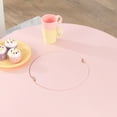 thumbnail image 6 of KidKraft Wooden Kids Round Storage Table & 2 Chair Set, Pink & White, For Ages 3+, 6 of 13