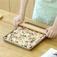 thumbnail image 4 of Rectangular Baking Pan High Temperature Resistant Carbon Steel Bakeware Non-stick Coating Household Easy Cleaning Food Storage Tray for Home Restaurant, 4 of 9