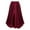Burgundy, variant on Kids Girls Long Full Circle Ballroom Dance Skirt Spanish Flamenco Belly Skirt Cha Cha Latin Red 130