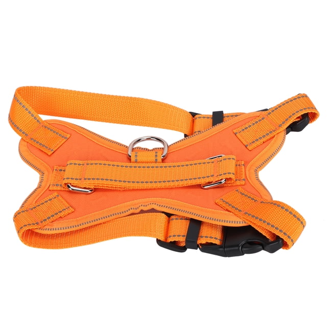 Harnais Sangle pour Chien, Sangle de Poitrine pour Animal Résistante aux Morsures, Soulage l'Anxiété, Bande Réfléchissante, Anti-Rupture pour Chien