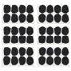 thumbnail image 1 of 40Pcs Alto / Tenor Saxofon Sax Boquilla Parches Almohadilla Cojines Negro --- 0.8mm, 1 of 9