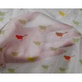 thumbnail image 3 of oneOone Silk Tabby Fabric Artistic Bird Decor Fabric Printed BTY 42 Inch Wide, 3 of 4