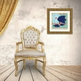thumbnail image 3 of Gibbons, Lauren 12x12 Gold Ornate Wood Framed with Double Matting Museum Art Print Titled - The Sea, 3 of 4
