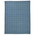 thumbnail image 4 of Better Homes & Gardens Woven Chenille Plaid Throw Blanket, Blue Silver ,50x72 Inches, 4 of 6