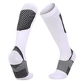 thumbnail image 1 of Calcetines de fútbol antideslizantes y resistentes al desgaste: calcetines deportivos de compresión para pantorrillas para maratón, 1 of 5